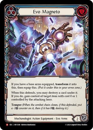 Image of Evo Magneto (Cold Foil) [HVY248] (Heavy Hitters)  Cold Foil