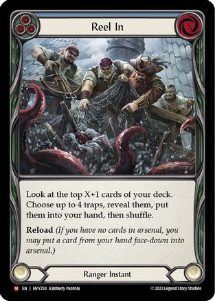 Image of Reel In [HVY250] (Heavy Hitters)  Rainbow Foil