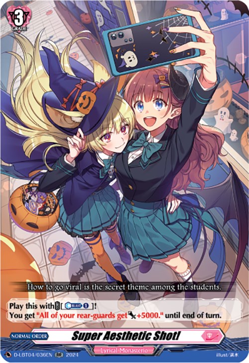 Image of Super Aesthetic Shot! (D-LBT04/036EN) [Lyrical Monasterio: Trick or Trick!]