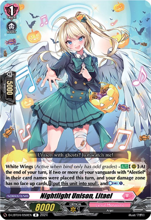 Image of Nightlight Unison, Litael (D-LBT04/050EN) [Lyrical Monasterio: Trick or Trick!]