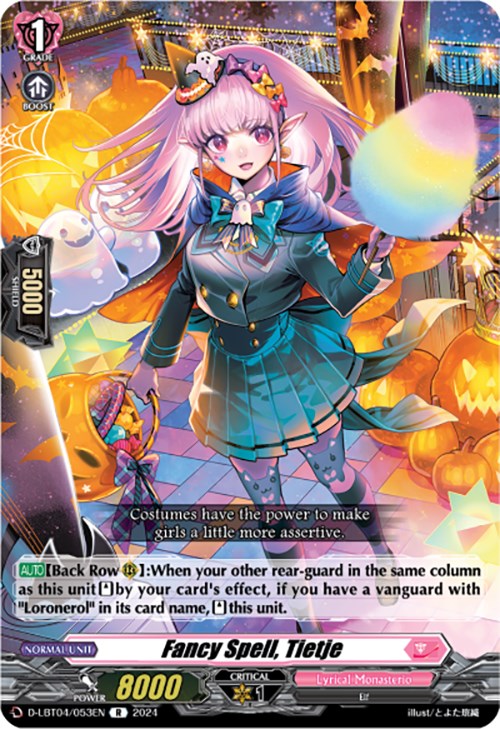 Image of Fancy Spell, Tietje (D-LBT04/053EN) [Lyrical Monasterio: Trick or Trick!]
