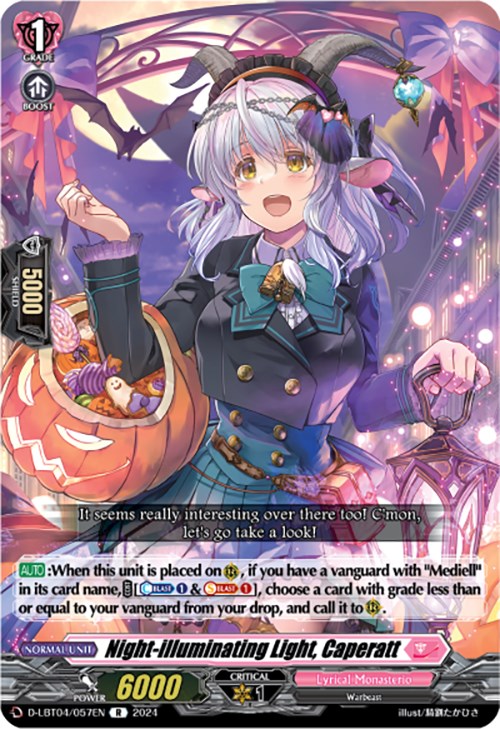 Image of Night-illuminating Light, Caperatt (D-LBT04/057EN) [Lyrical Monasterio: Trick or Trick!]