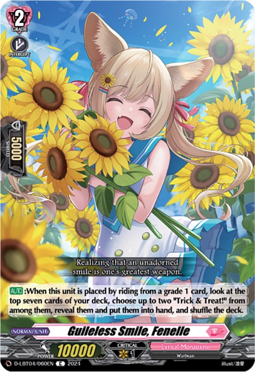 Image of Guileless Smile, Fenelle (D-LBT04/060EN) [Lyrical Monasterio: Trick or Trick!]