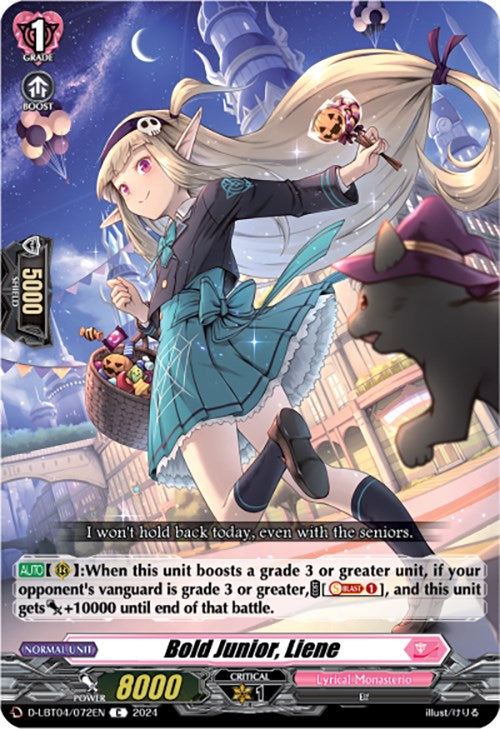 Image of Bold Junior, Liene (D-LBT04/072EN) [Lyrical Monasterio: Trick or Trick!]