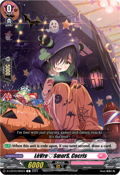 Image of LeVreSoeurS, Cocris (D-LBT04/085EN) [Lyrical Monasterio: Trick or Trick!]