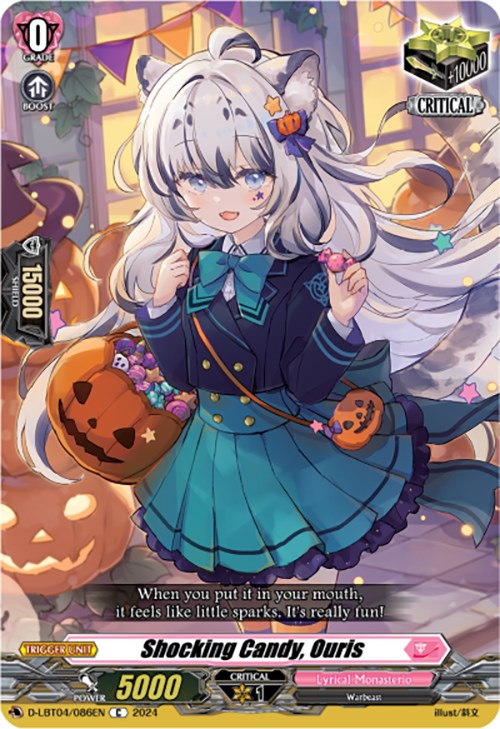 Image of Shocking Candy, Ouris (D-LBT04/086EN) [Lyrical Monasterio: Trick or Trick!]