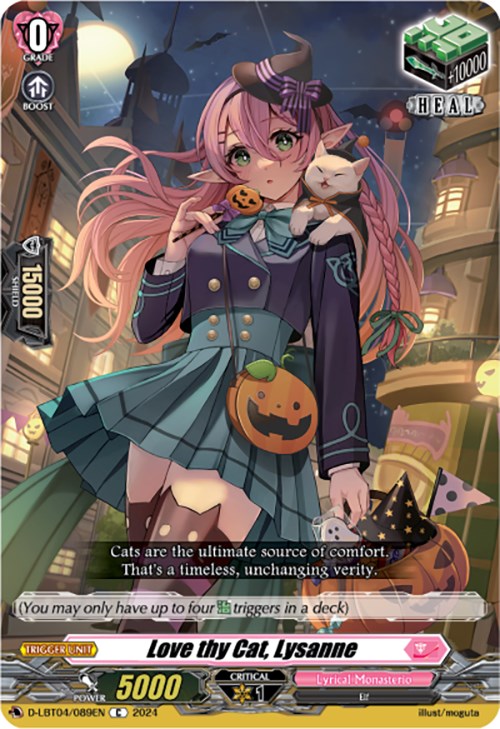 Image of Love thy Cat, Lysanne (D-LBT04/089EN) [Lyrical Monasterio: Trick or Trick!]