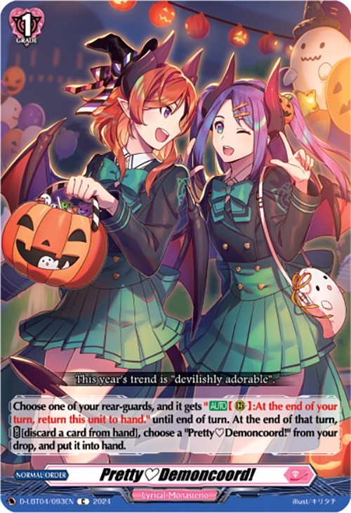 Image of PrettyDemoncoord! (D-LBT04/093EN) [Lyrical Monasterio: Trick or Trick!]