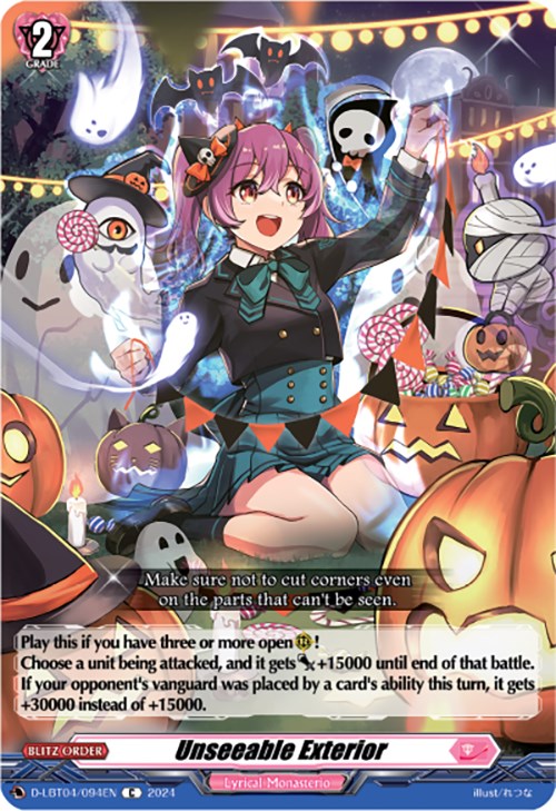 Image of Unseeable Exterior (D-LBT04/094EN) [Lyrical Monasterio: Trick or Trick!]