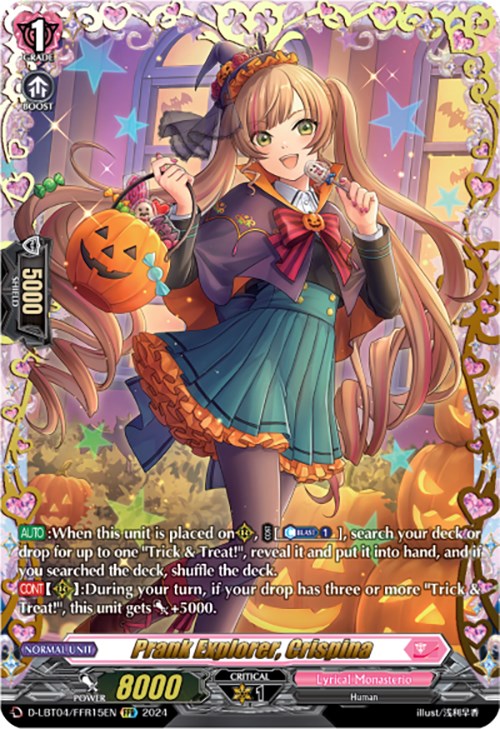 Image of Prank Explorer, Crispina (D-LBT04/FFR15EN) [Lyrical Monasterio: Trick or Trick!]