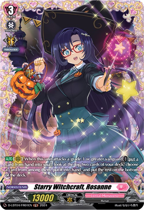 Image of Starry Witchcraft, Rosanne (D-LBT04/FR01EN) [Lyrical Monasterio: Trick or Trick!]