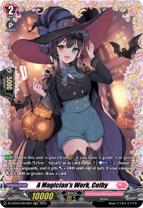 Image of A Magician's Work, Colby (D-LBT04/FR10EN) [Lyrical Monasterio: Trick or Trick!]