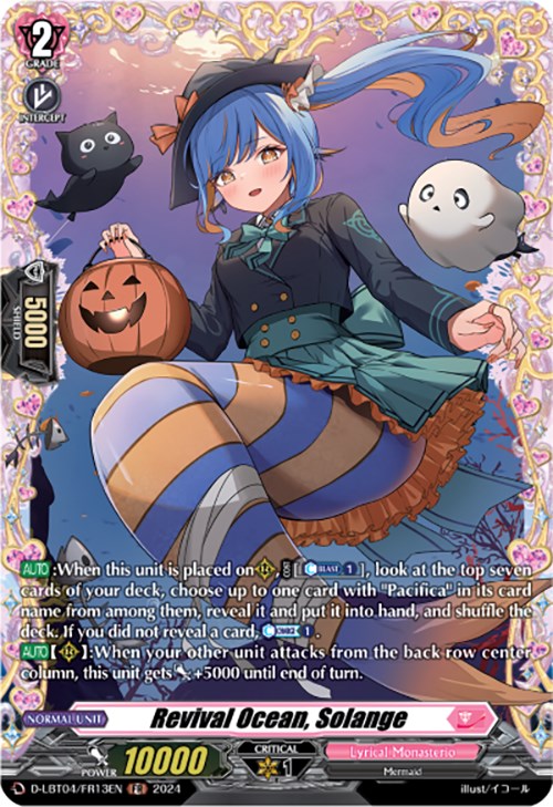 Image of Revival Ocean, Solange (D-LBT04/FR13EN) [Lyrical Monasterio: Trick or Trick!]