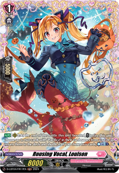 Image of Rousing Vocal, Louison (D-LBT04/FR17EN) [Lyrical Monasterio: Trick or Trick!]