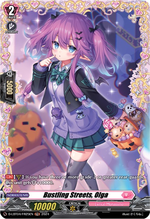 Image of Bustling Streets, Olga (D-LBT04/FR25EN) [Lyrical Monasterio: Trick or Trick!]
