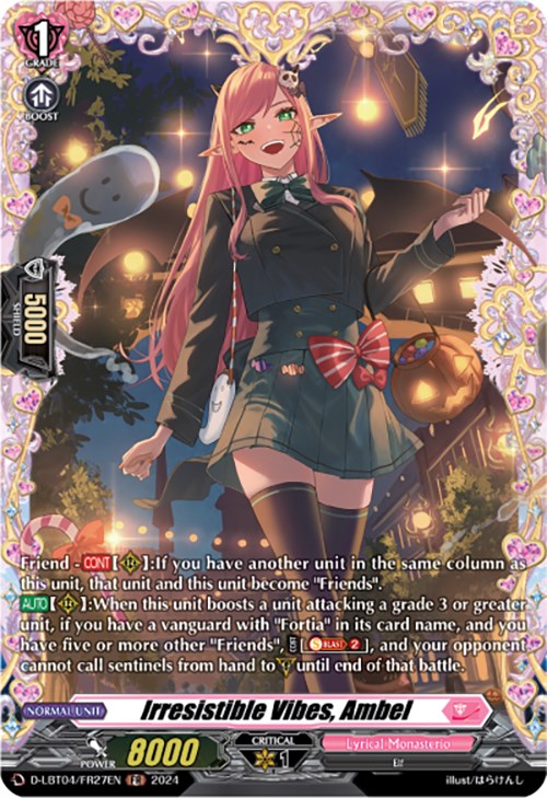 Image of Irresistible Vibes, Ambel (D-LBT04/FR27EN) [Lyrical Monasterio: Trick or Trick!]