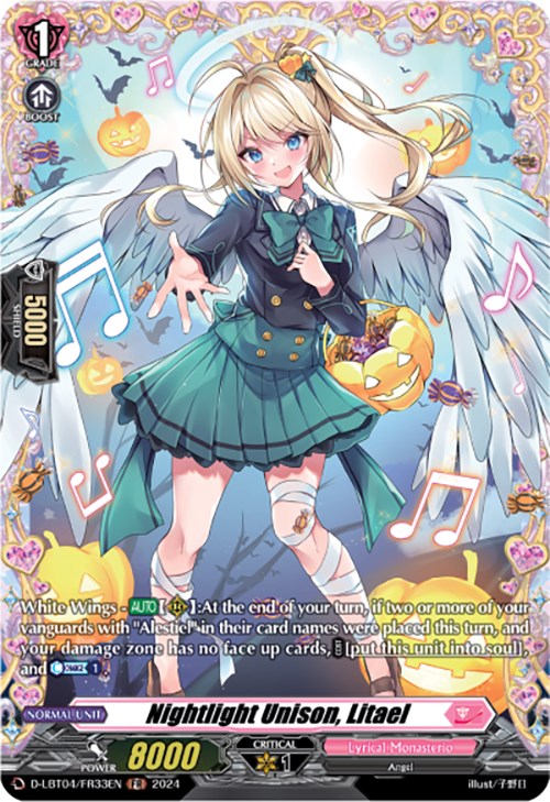 Image of Nightlight Unison, Litael (D-LBT04/FR33EN) [Lyrical Monasterio: Trick or Trick!]