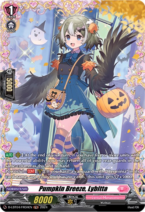 Image of Pumpkin Breeze, Lybitta (D-LBT04/FR34EN) [Lyrical Monasterio: Trick or Trick!]