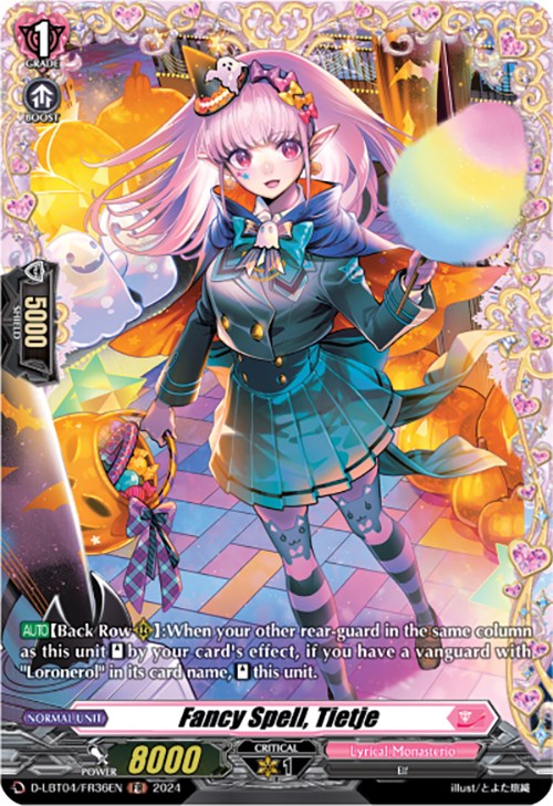 Image of Fancy Spell, Tietje (D-LBT04/FR36EN) [Lyrical Monasterio: Trick or Trick!]
