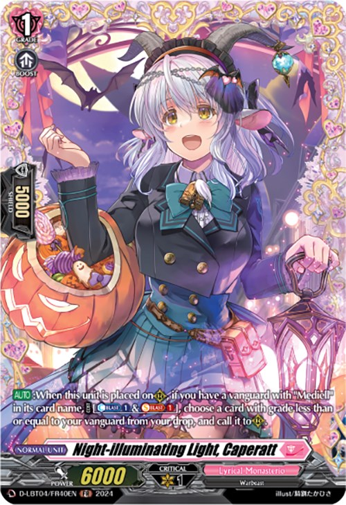 Image of Night-illuminating Light, Caperatt (D-LBT04/FR40EN) [Lyrical Monasterio: Trick or Trick!]