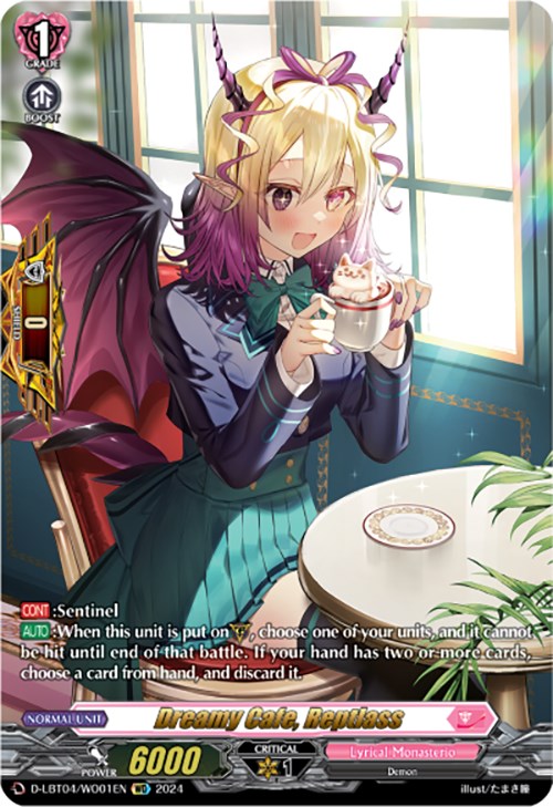 Image of Dreamy Cafe, Reptlass (WO) (D-LBT04/WO01EN) [Lyrical Monasterio: Trick or Trick!]