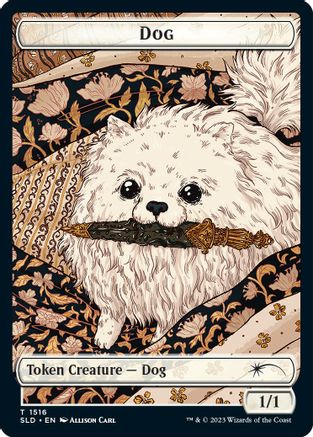 Image of Dog // Cat Double-Sided Token [Secret Lair Commander Deck: Raining Cats and Dogs Tokens]