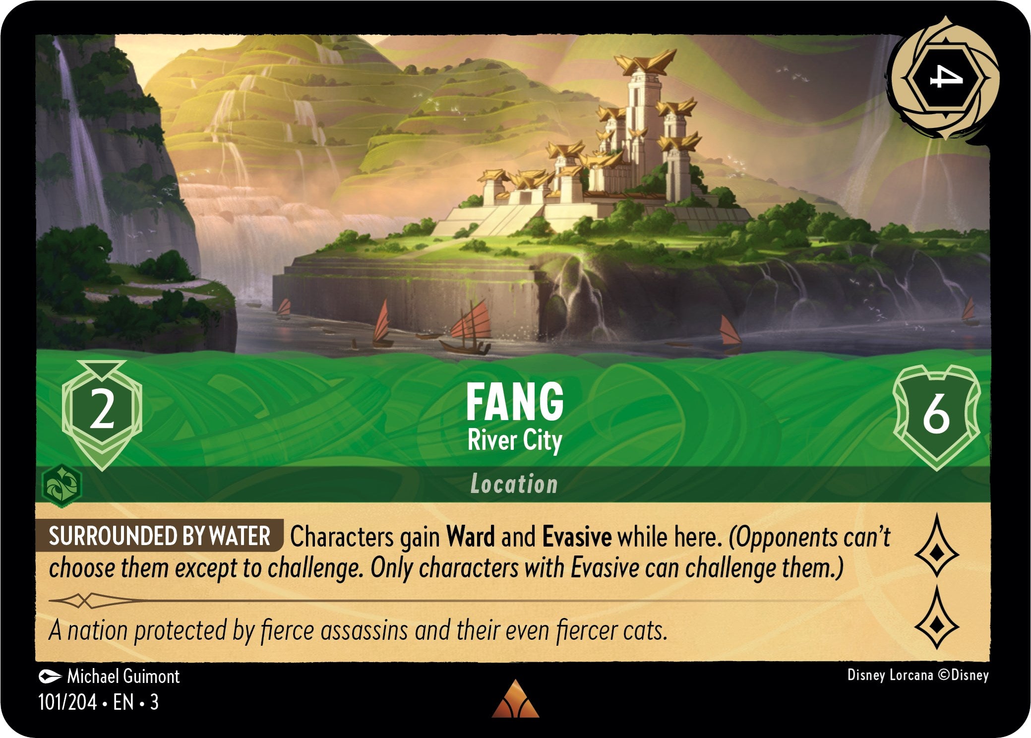 Image of Fang - River City (101/204) [Into the Inklands]