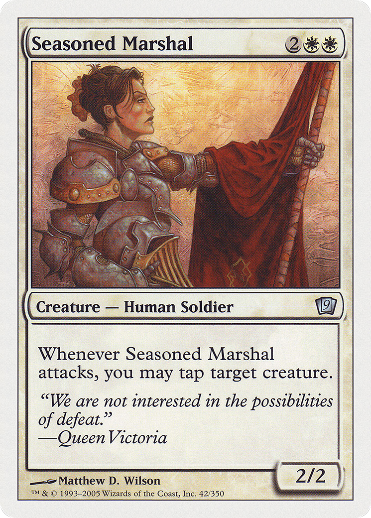 Image of Seasoned Marshal [Ninth Edition]
