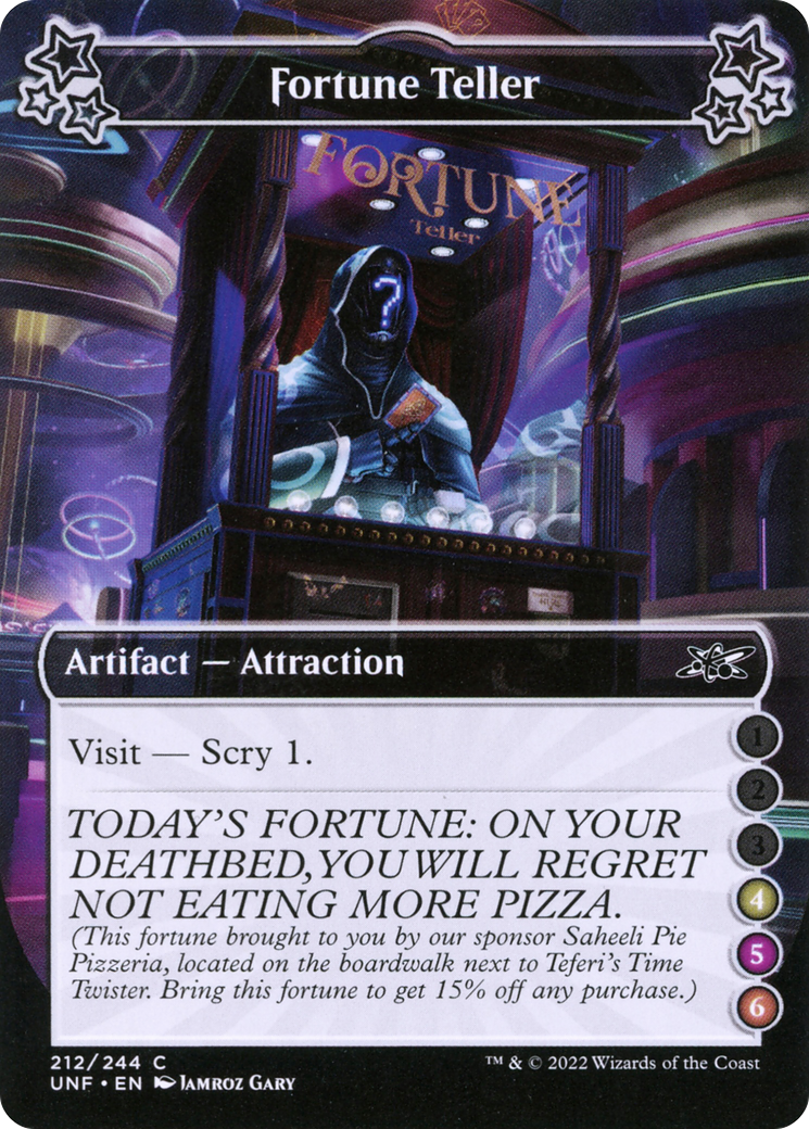 Image of Fortune Teller (4-5-6) [Unfinity]