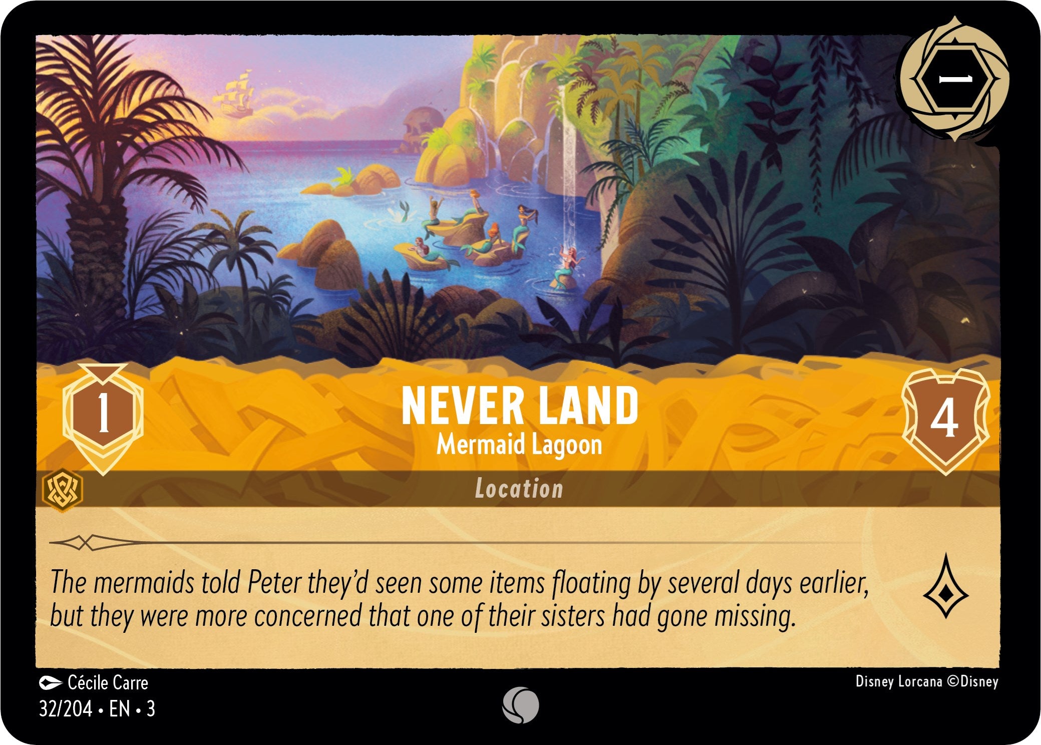 Image of Never Land - Mermaid Lagoon (32/204) [Into the Inklands]