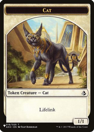Image of Cat (016) // Dog Double-Sided Token [Secret Lair Commander Deck: Raining Cats and Dogs Tokens]
