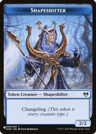 Image of Shapeshifter // Rat Double-Sided Token [Secret Lair Commander Deck: Raining Cats and Dogs Tokens]