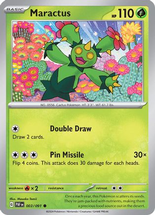 Image of Maractus (003/091) [Scarlet & Violet: Paldean Fates]