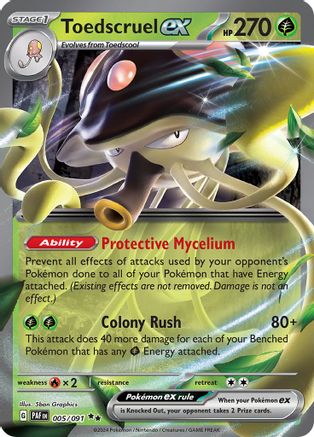 Image of Toedscruel ex (005/091) [Scarlet & Violet: Paldean Fates]