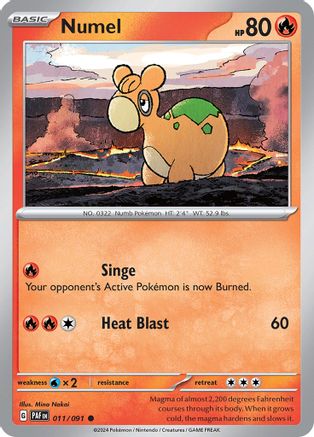 Image of Numel (011/091) [Scarlet & Violet: Paldean Fates]