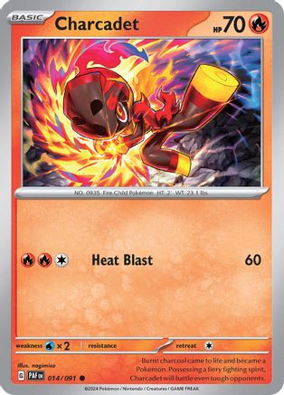 Image of Charcadet (014/091) [Scarlet & Violet: Paldean Fates]