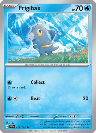 Image of Frigibax (017/091) [Scarlet & Violet: Paldean Fates]