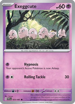 Image of Exeggcute (023/091) [Scarlet & Violet: Paldean Fates]