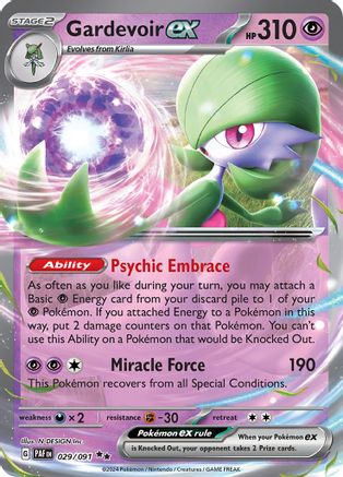 Image of Gardevoir ex (029/091) [Scarlet & Violet: Paldean Fates]