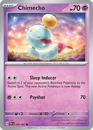 Image of Chimecho (030/091) [Scarlet & Violet: Paldean Fates]