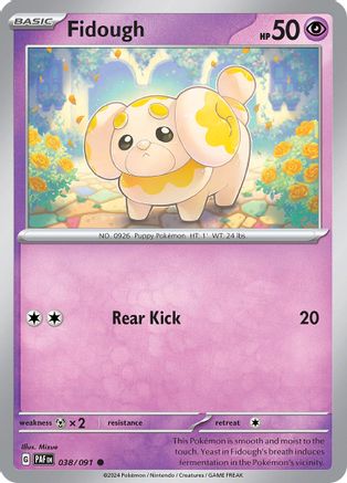Image of Fidough (038/091) [Scarlet & Violet: Paldean Fates]