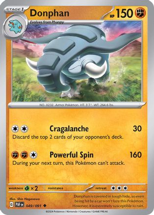 Image of Donphan (049/091) [Scarlet & Violet: Paldean Fates]