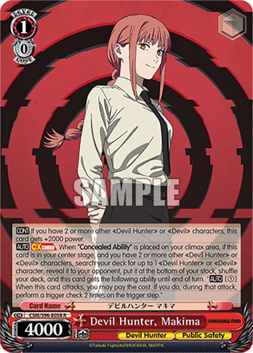 Image of Devil Hunter, Makima (CSM/S96-E058 R) [Chainsaw Man]