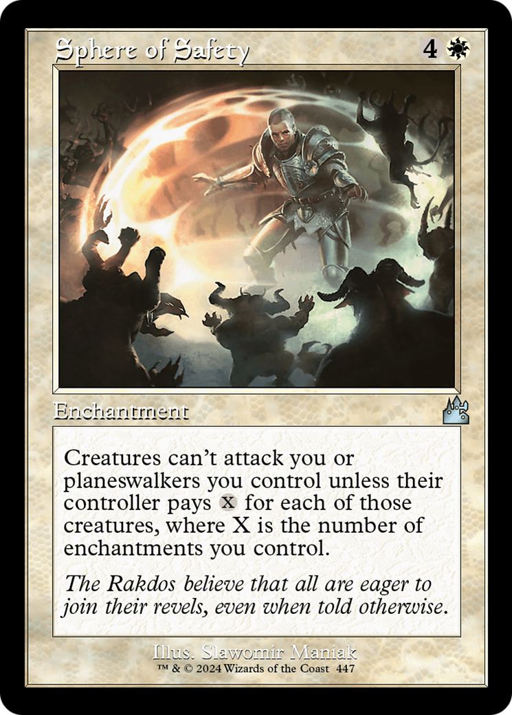 Image of Sphere of Safety (Retro Frame) [Ravnica Remastered]