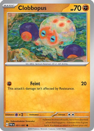 Image of Clobbopus (051/091) [Scarlet & Violet: Paldean Fates]