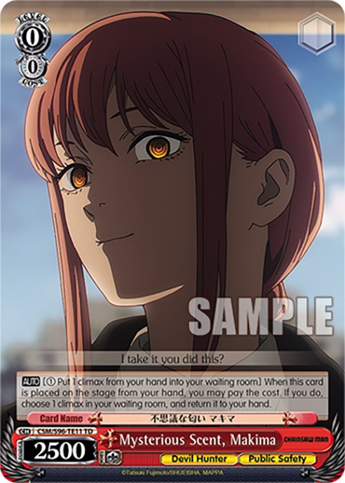Image of Mysterious Scent, Makima (CSM/S96-TE11 TD) [Chainsaw Man]