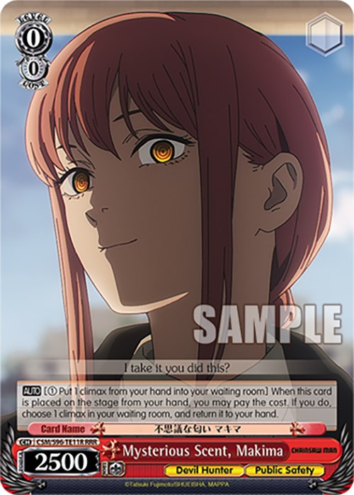Image of Mysterious Scent, Makima (CSM/S96-TE11R RRR) [Chainsaw Man]