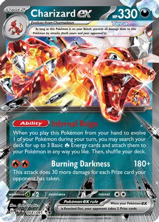Image of Charizard ex (054/091) [Scarlet & Violet: Paldean Fates]