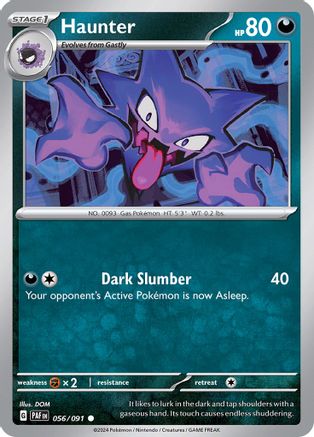 Image of Haunter (056/091) [Scarlet & Violet: Paldean Fates]