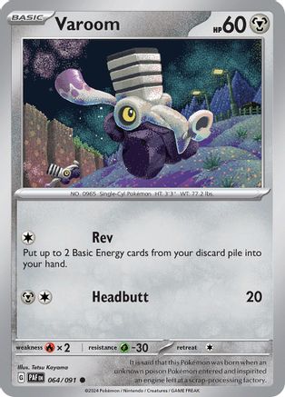 Image of Varoom (064/091) [Scarlet & Violet: Paldean Fates]